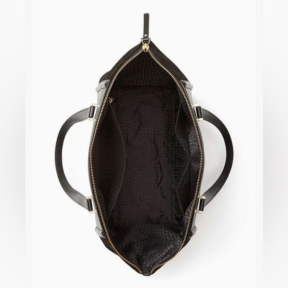 Kate Spade Lewis Drive Alanie tote bag. Leather and suede. Black. - Picture 5 of 11